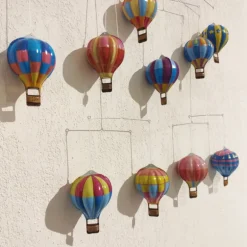 Mobile montgolfière en métal