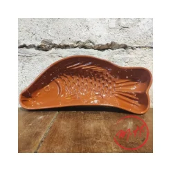 Moule en terre cuite poisson