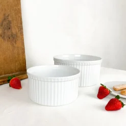 Moule à soufflé en porcelaine