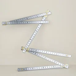 Mètre pliable en aluminium 2 m