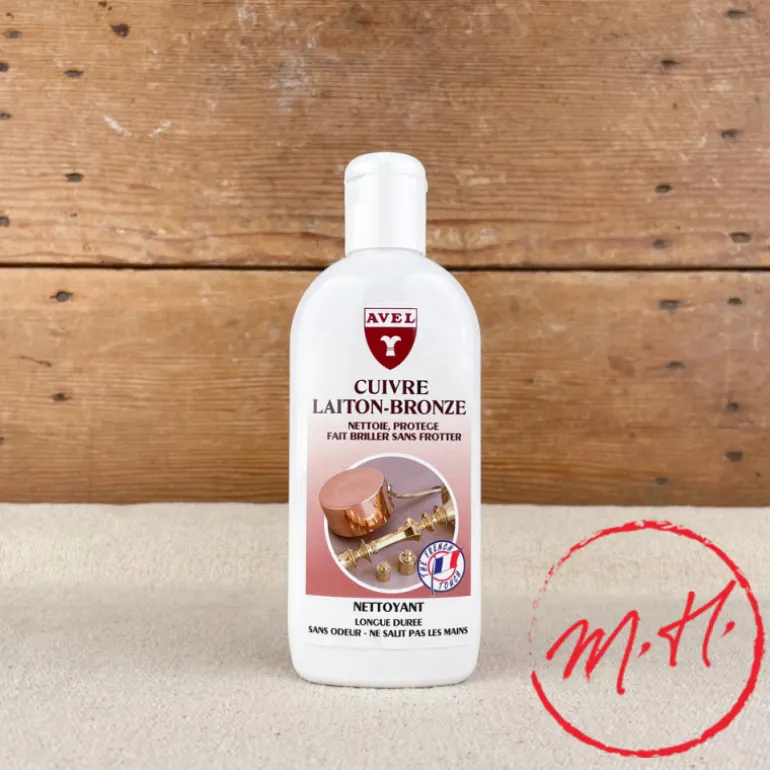 Nettoie et protège Cuivre Laiton Bronze 250 mL Avel