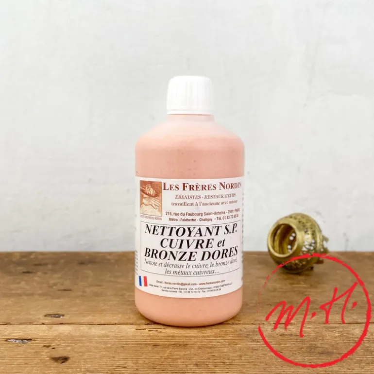Nettoyant S.P. cuivre et bronze dorés