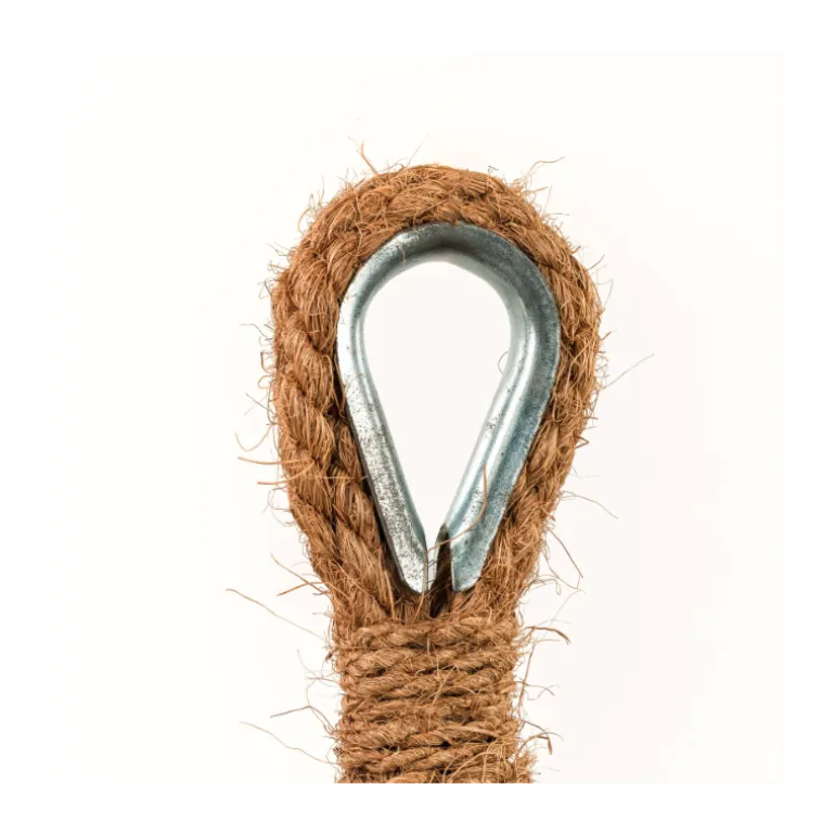 Ombrière fibre coco triangulaire