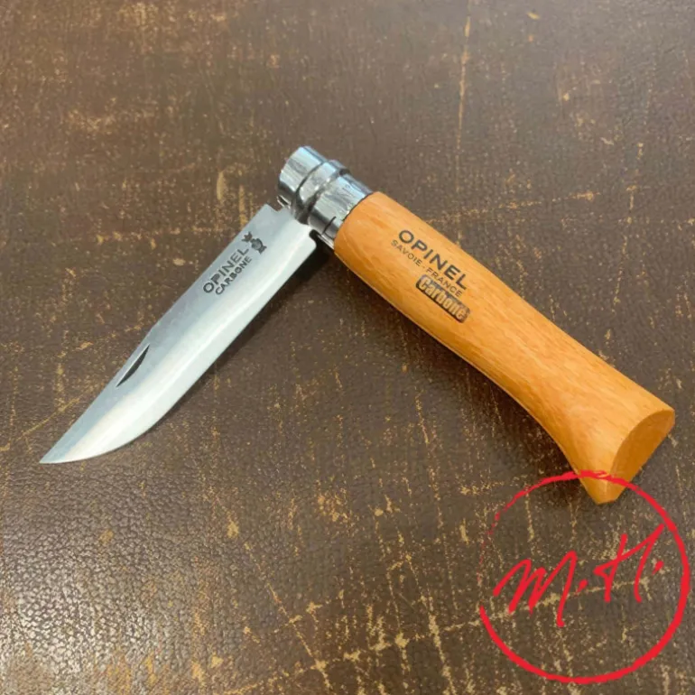 Opinel carbone hêtre naturel