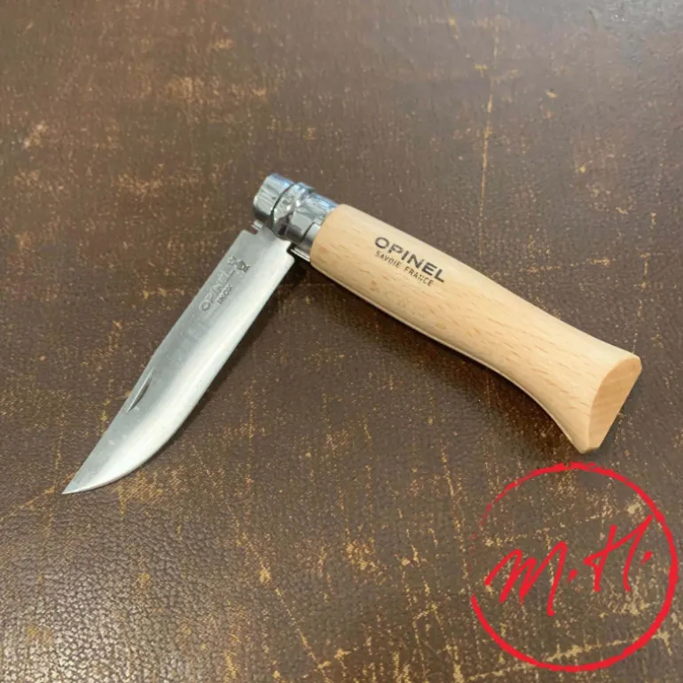 Opinel inox hêtre naturel