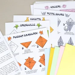 15 origamis en couleurs