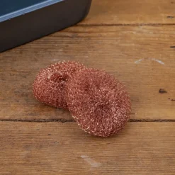 Paille de fer en cuivre