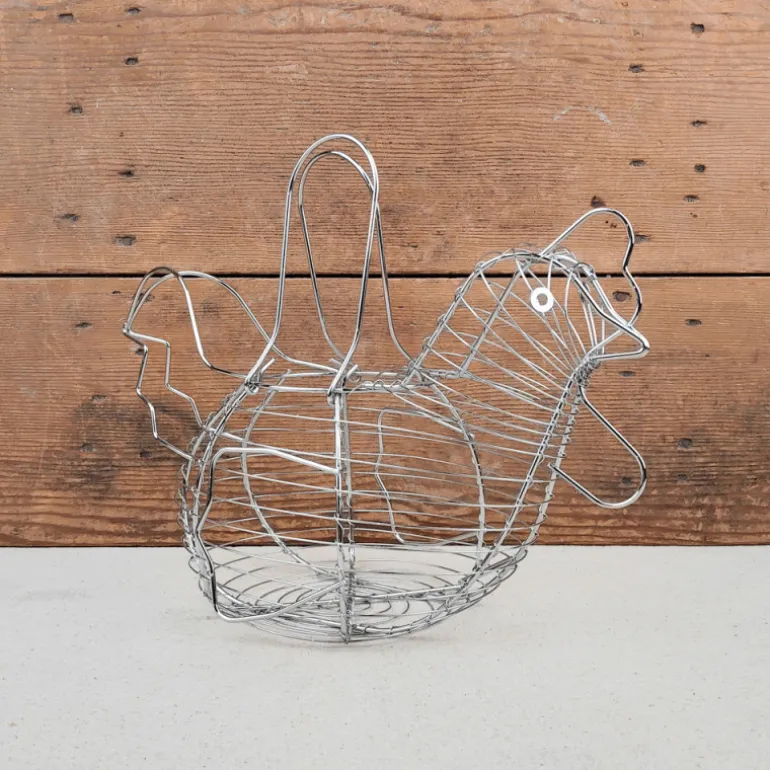 Panier à oeufs en forme de poule