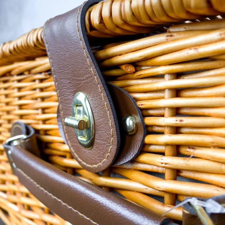 Panier à pique-nique en osier 4 personnes