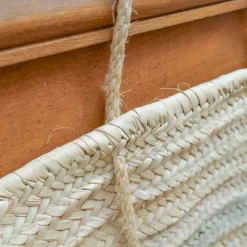 Panier traditionnel en palmier