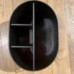 Panier à ustensiles métal et poignée bois