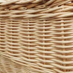 Panier vendéen en osier naturel