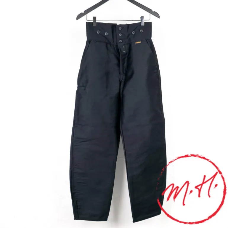 Pantalon Largeot moleskine noir