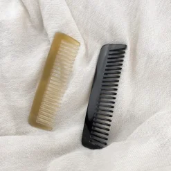 Peigne à barbe en corne