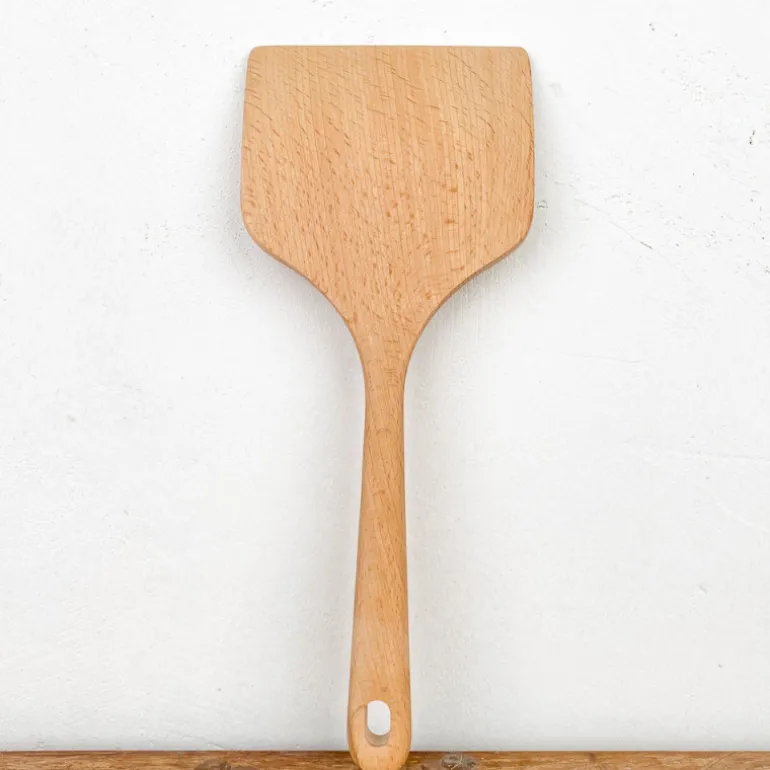 Pelle à poisson en bois