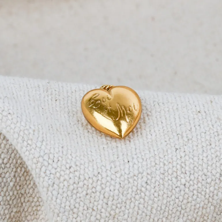 Pendentif cœur "Toi et moi"