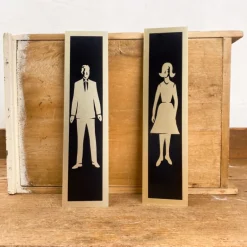 Pictogramme toilettes femme / homme