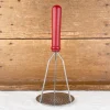 Pilon presse-purée fer et bois rouge