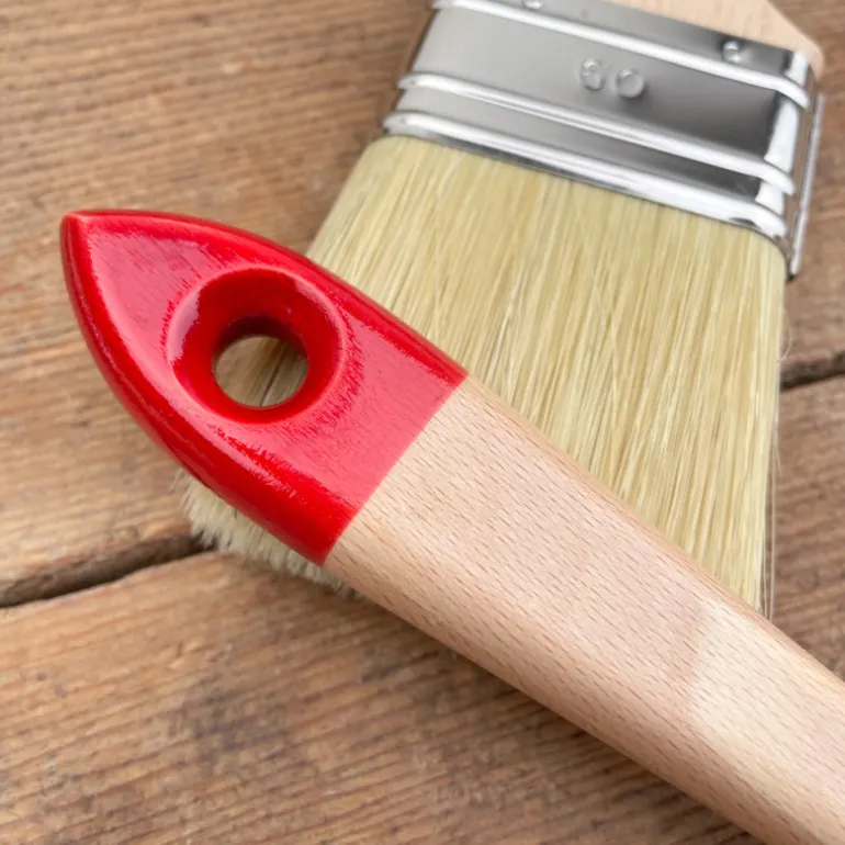 Pinceau queue de morue pour laques et peintures glycéro