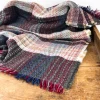 Plaid gallois en laine recyclée