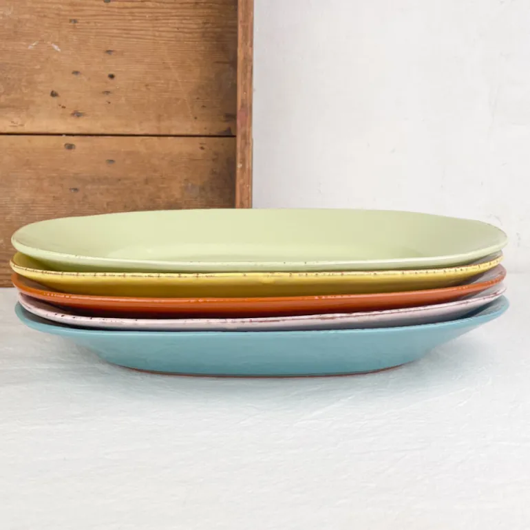 Plat ovale en céramique italienne