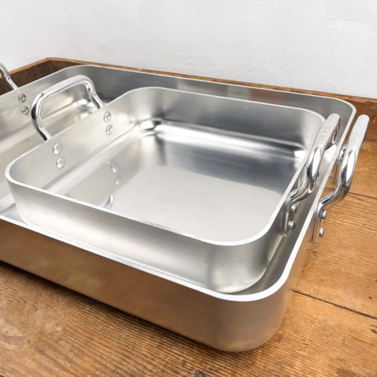 Plat à rôtir en aluminium