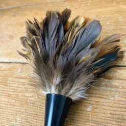 Plumeau en plumes de coq naturelles