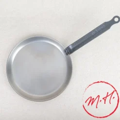 Poêle à crêpes acier carbone Ø 18-20-22 cm