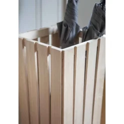 Porte-parapluie en chêne