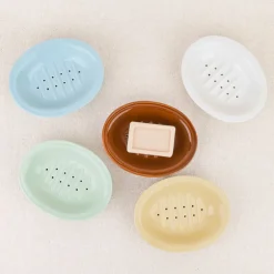 Porte-savon en céramique