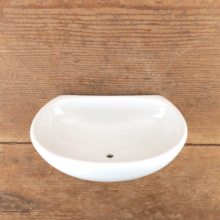 Porte-savon mural en porcelaine
