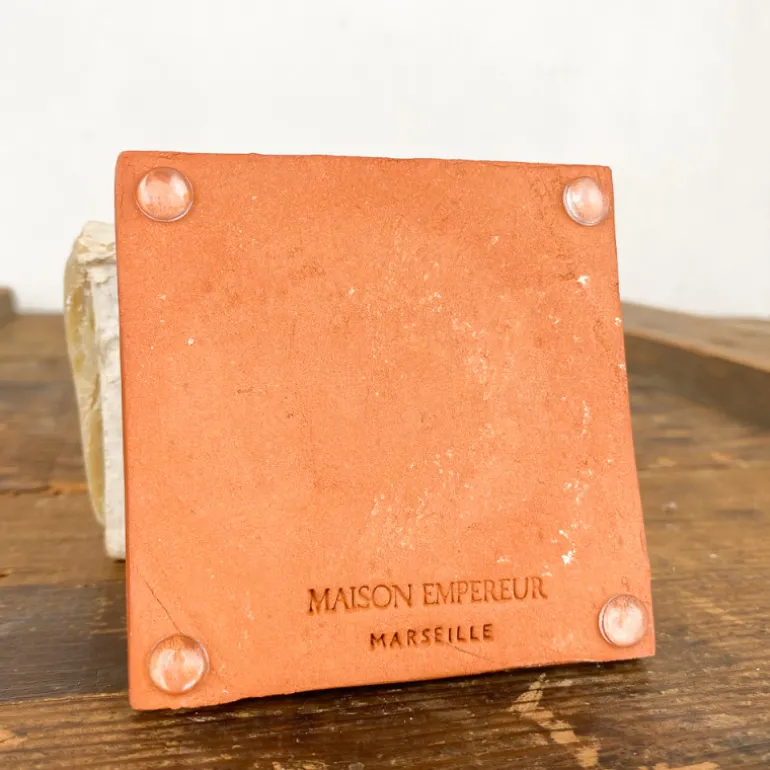 Porte-savon tomette émaillée Maison Empereur