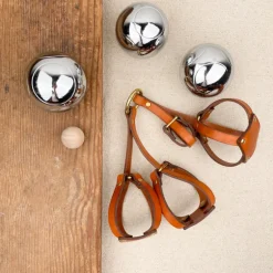 Porte-triplette en cuir