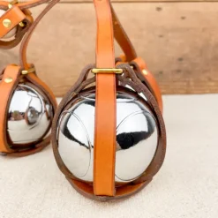 Porte-triplette en cuir