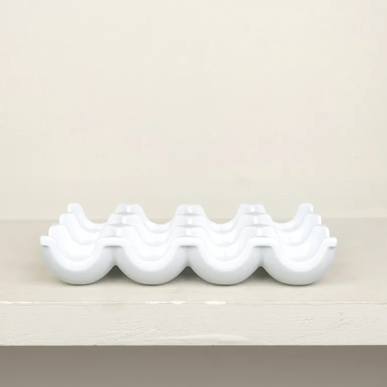 Porte-œufs en porcelaine