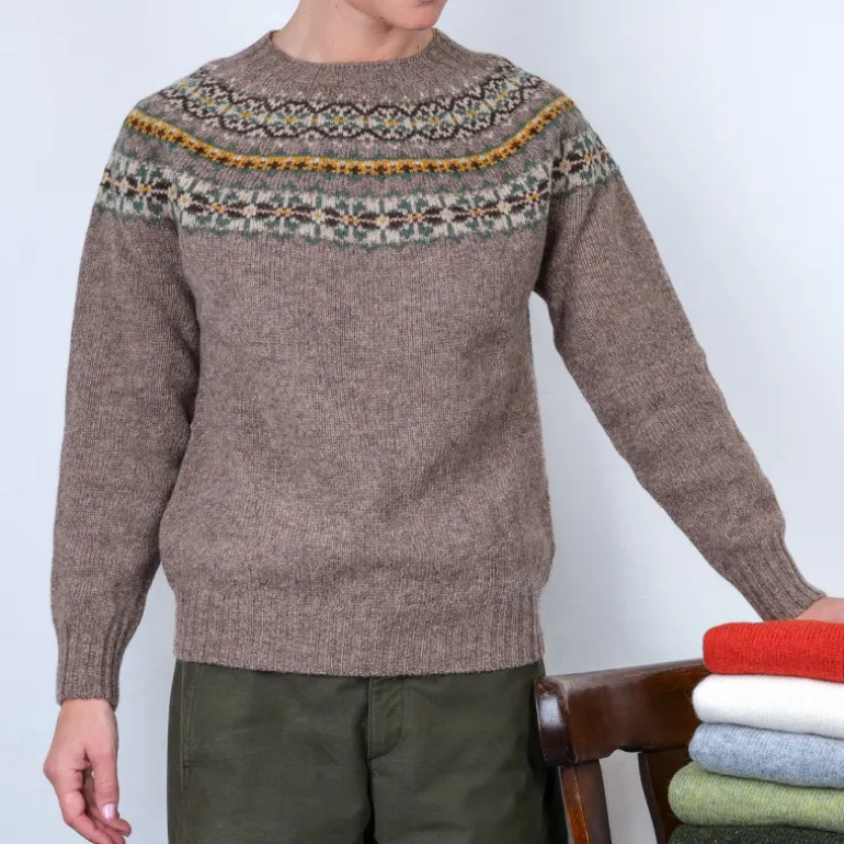 Pull écossais à chevrons 15 couleurs