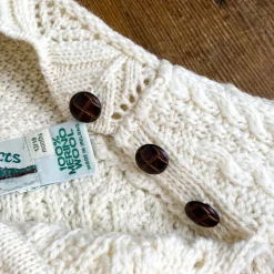 Pull irlandais à capuche bébé 12/18 mois