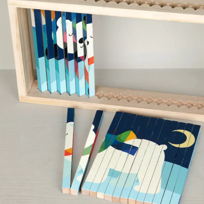 Puzzle 4D animaux