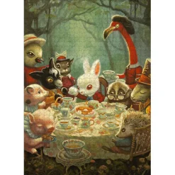 Puzzle Lapin blanc 1000 pièces