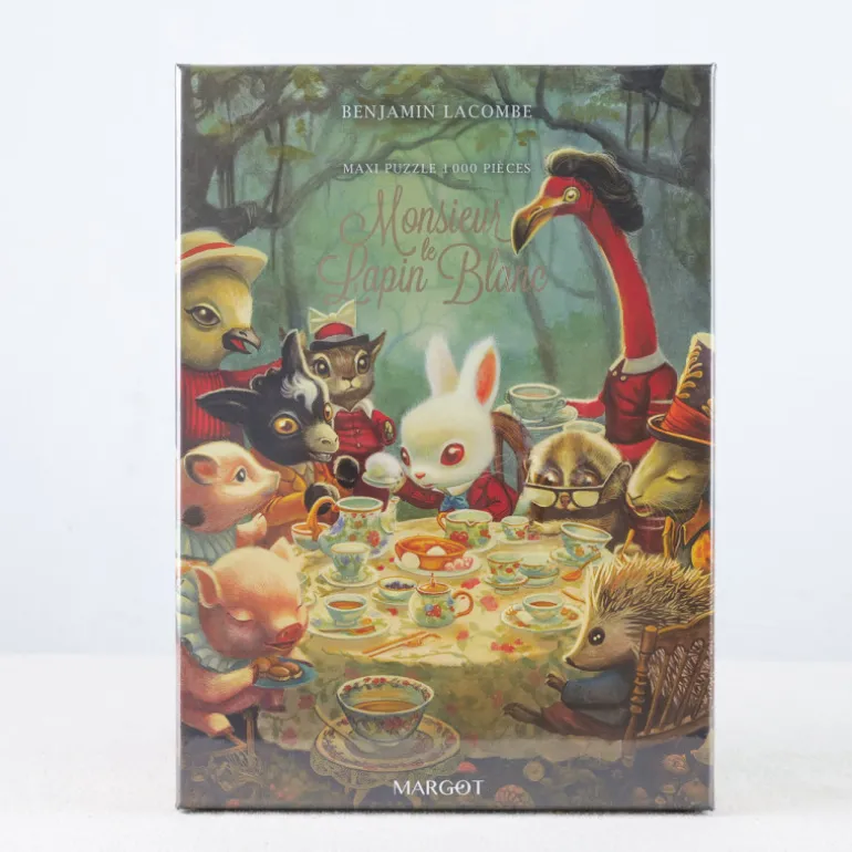 Puzzle Lapin blanc 1000 pièces