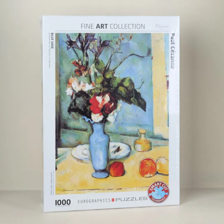 Puzzle Le Vase Bleu Paul Cézanne 1000 pcs