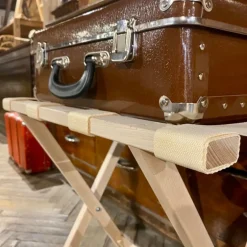 Repose bagage pliant en bois