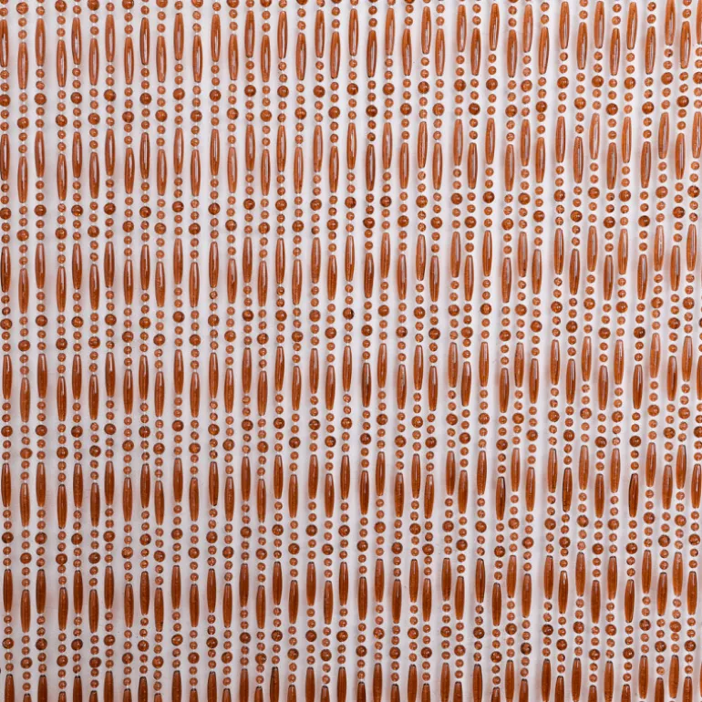 Rideau de perles Mireille vieux rose