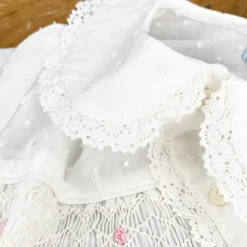 Robe de chambre blanche enfant