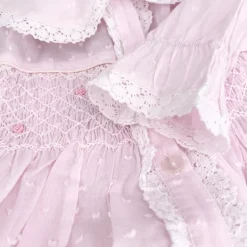 Robe de chambre rose enfant