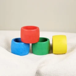 Rond de serviette couleurs