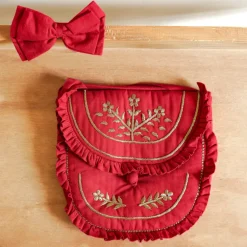 Sac bandoulière avec pince à cheveux