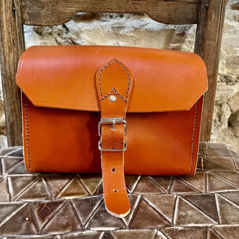 Sac en cuir 20x14x12