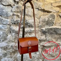 Sac en cuir 20x14x12
