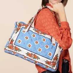 Sac à main Adiana bleu Souleiado